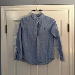 Boys Polo by Ralph Lauren Long Sleeve Button Down Sz M(10-12)